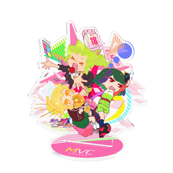 アクリルフィギュア - 100x100mm