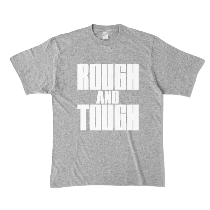 カラーTシャツ - XL - 杢グレー (濃色)