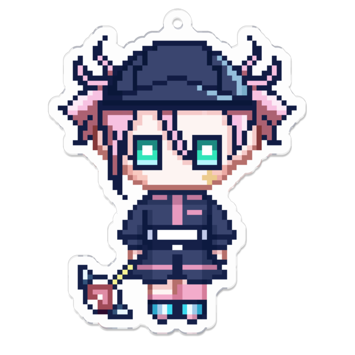 アクリルキーホルダー - 70 x 70 (mm)
