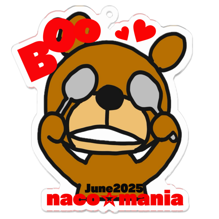アクリルキーホルダー - 70 x 70 (mm)