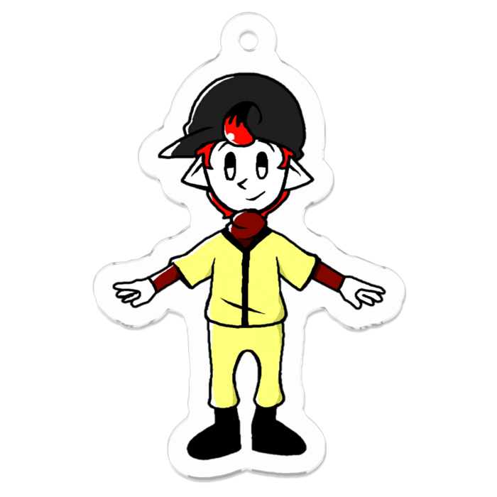 アクリルキーホルダー - 50 x 50 (mm)