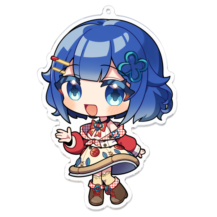 アクリルキーホルダー - 100 x 100 (mm)