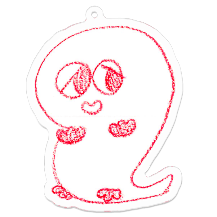 アクリルキーホルダー - 70 x 70 (mm)