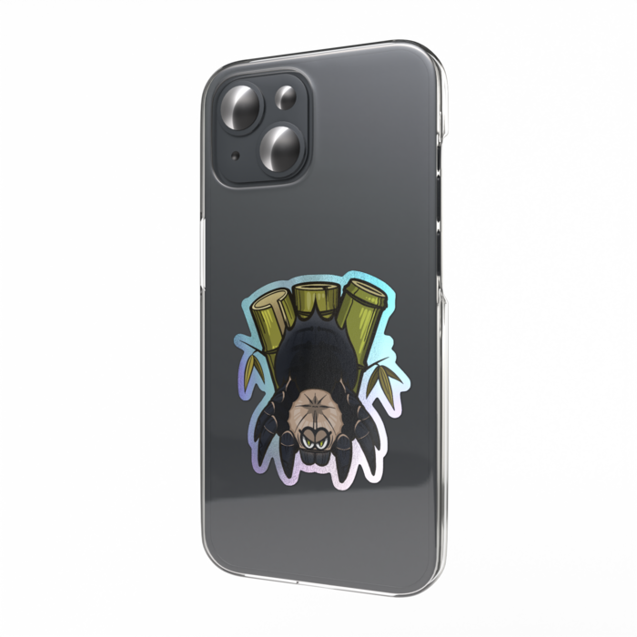 オーロラスマホステッカー - 縦