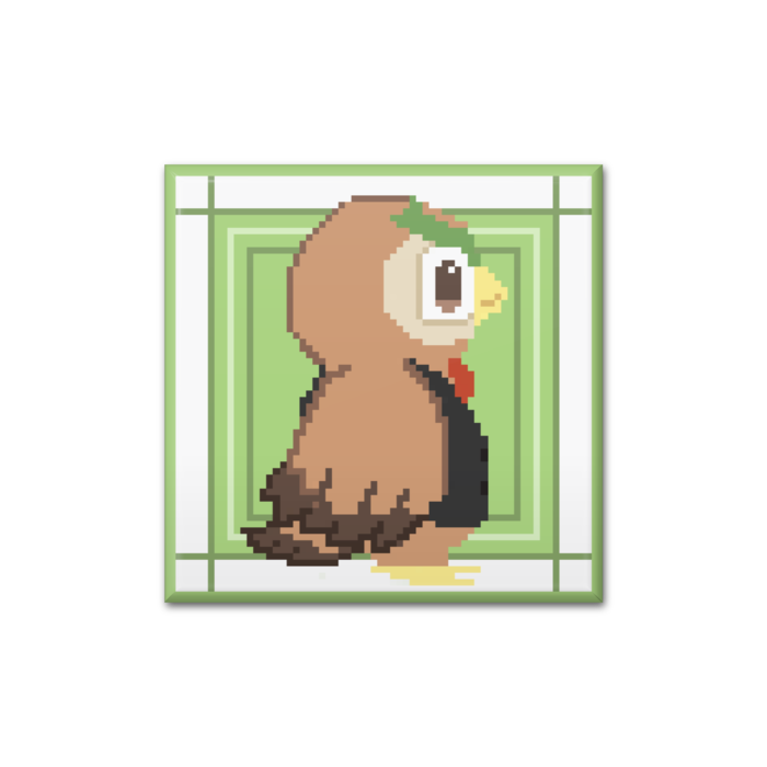 缶バッジ - 四角形40mm