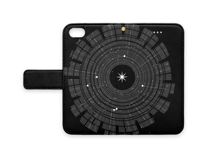 手帳型iPhoneケース - iPhone 8 / 7 - ストラップ穴 あり