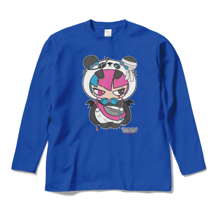 ロングスリーブTシャツ - M - ロイヤルブルー