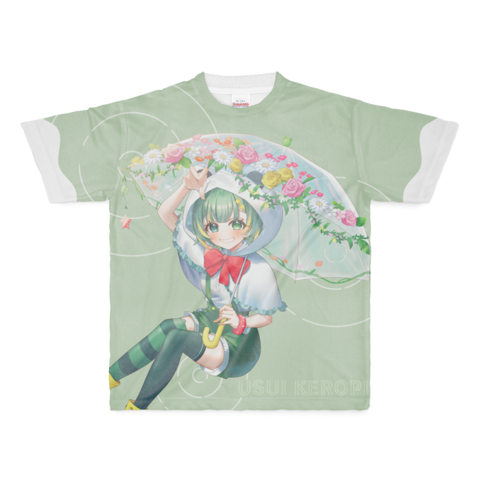 フルグラフィックTシャツ - M - 正面印刷のみ