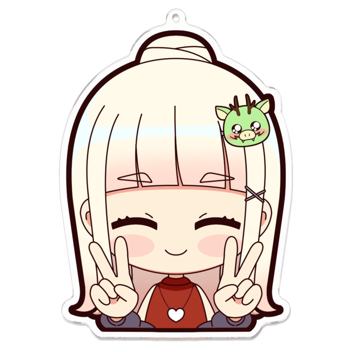 アクリルキーホルダー - 100 x 100 (mm)