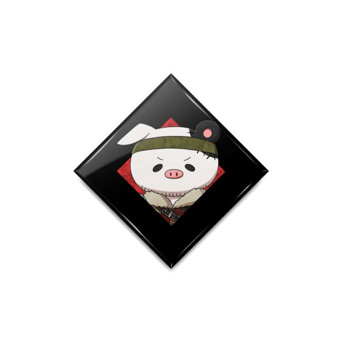 缶バッジ - ひし形40mm