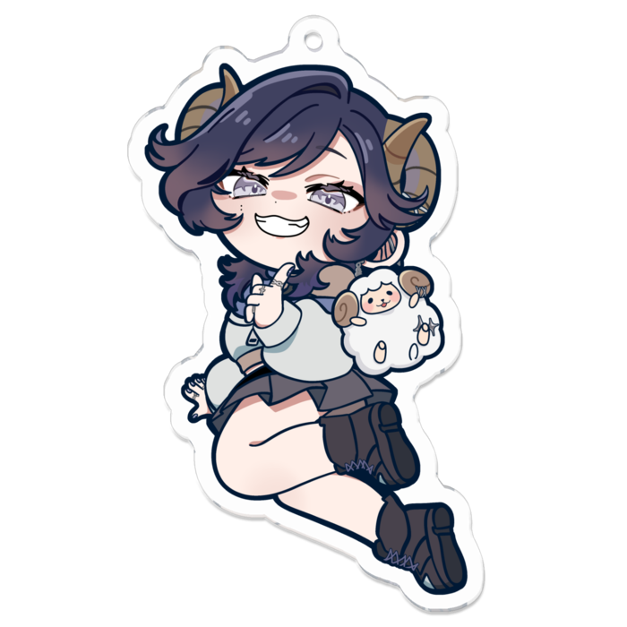 にやり顔 - 70 x 70 (mm)