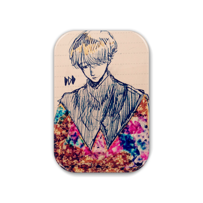 缶バッジ - 角丸 51x76mm