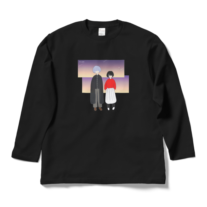 ロングスリーブTシャツ - L - ブラック