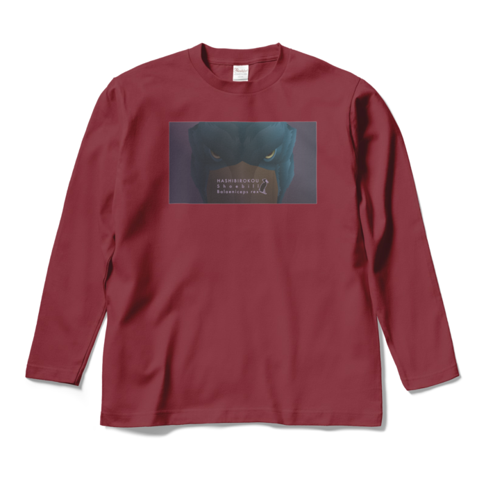 ロングスリーブTシャツ - M - バーガンディ