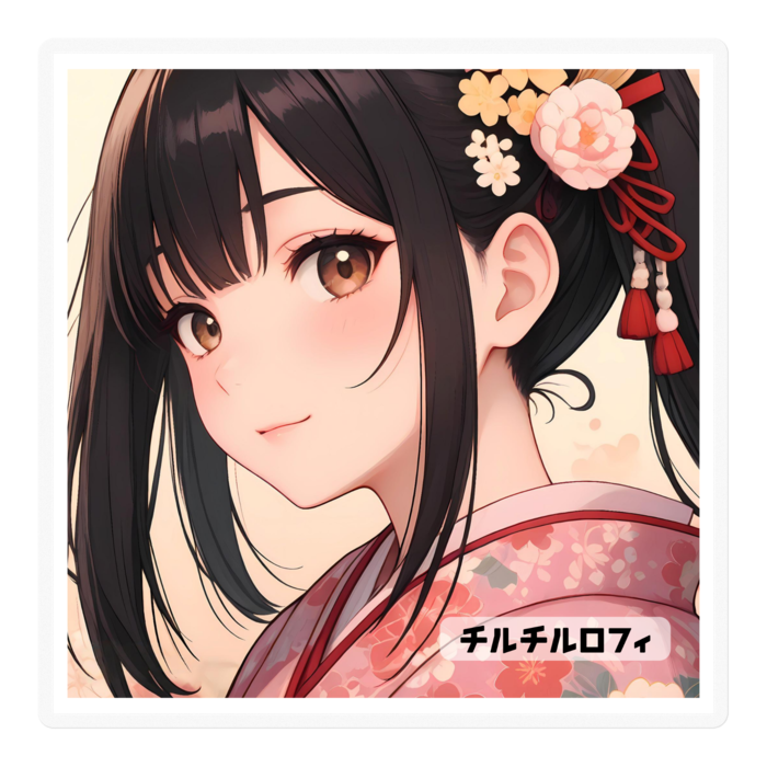 ステッカー - 100 x 100 (mm)