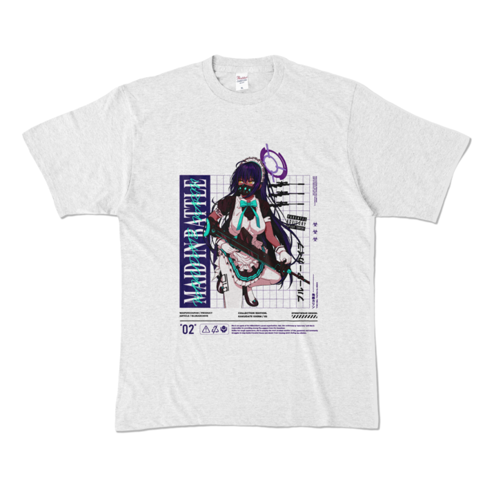 カラーTシャツ - XL - アッシュ (淡色)
