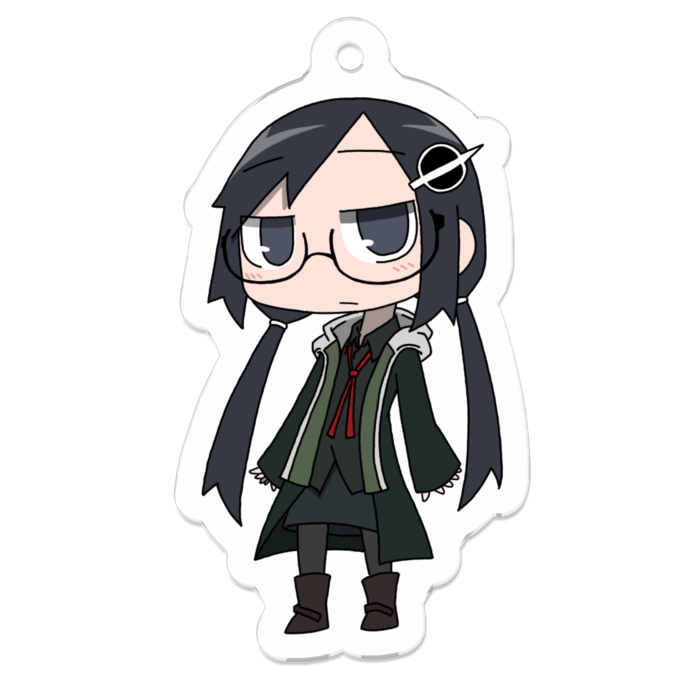 目のハイライト有り - 50 x 50 (mm)