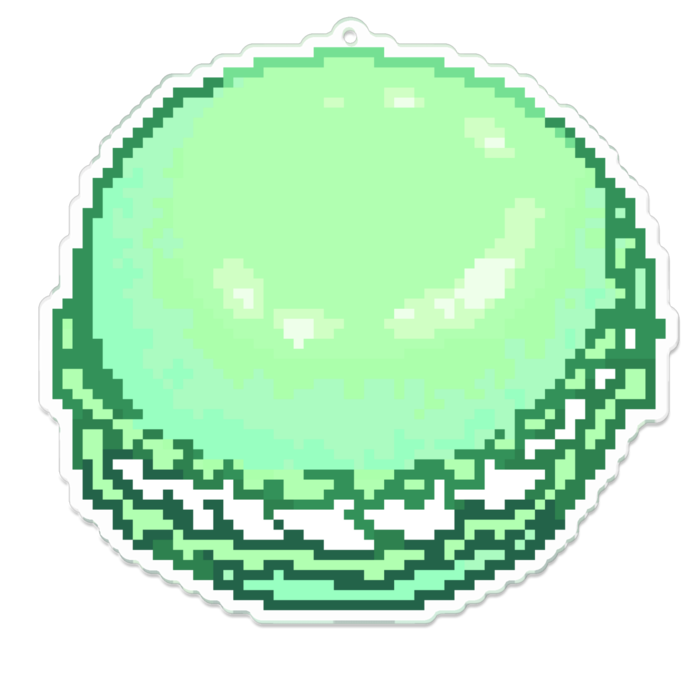 アクリルキーホルダー - 100 x 100 (mm)