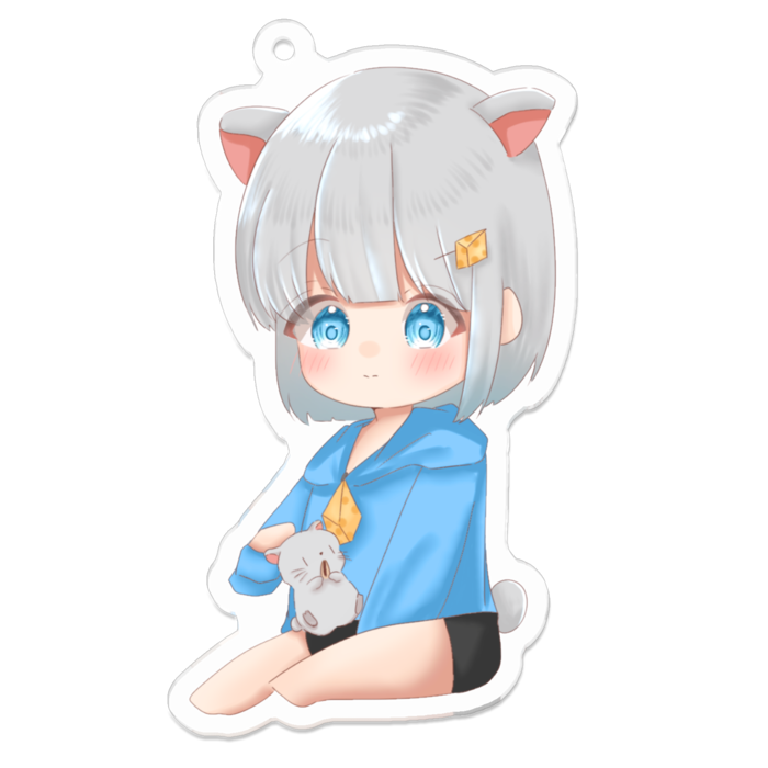 アクリルキーホルダー - 70 x 70 (mm)