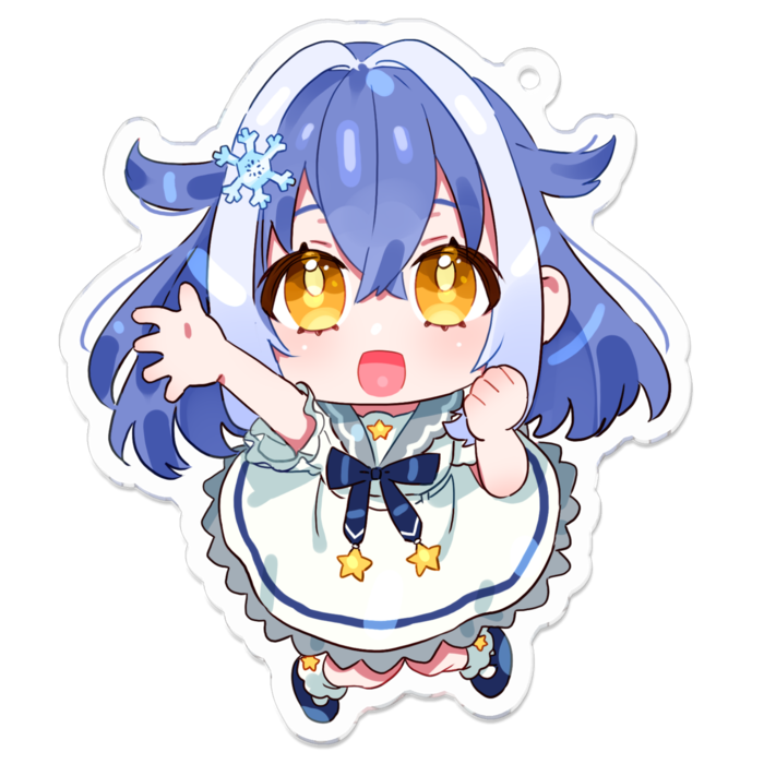 アクリルキーホルダー - 70 x 70 (mm)