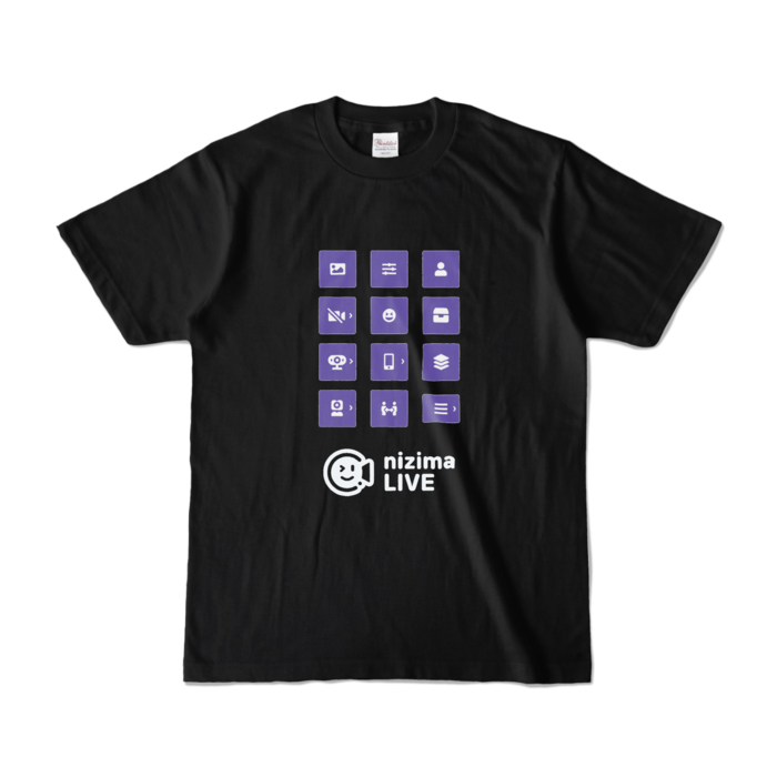 カラーTシャツ - S - ブラック (濃色)