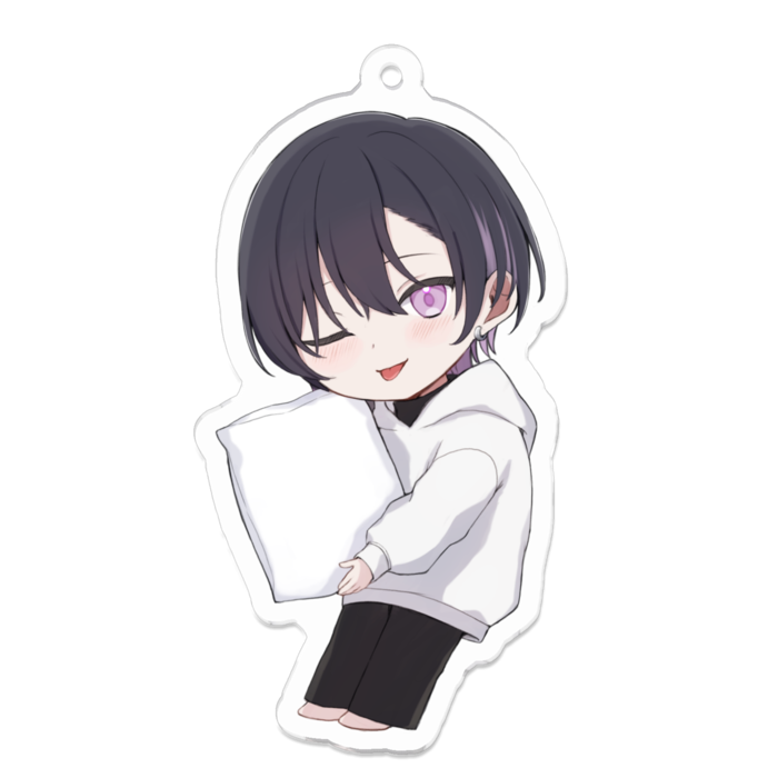 (Mサイズ)アクリルキーホルダー - 70 x 70 (mm)