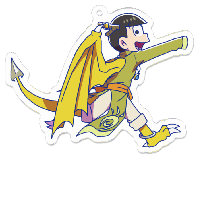 アクリルキーホルダー - 70 x 70 (mm)