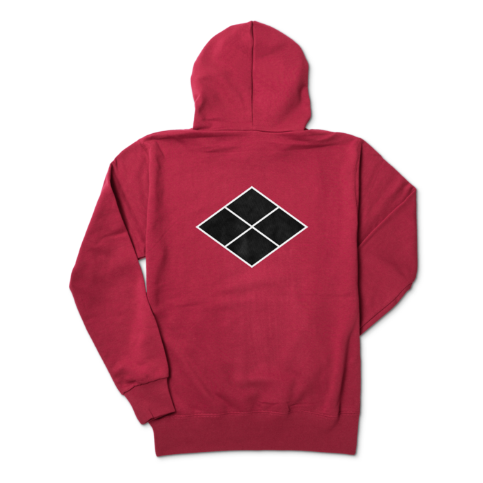 パーカー - M - バーガンディ