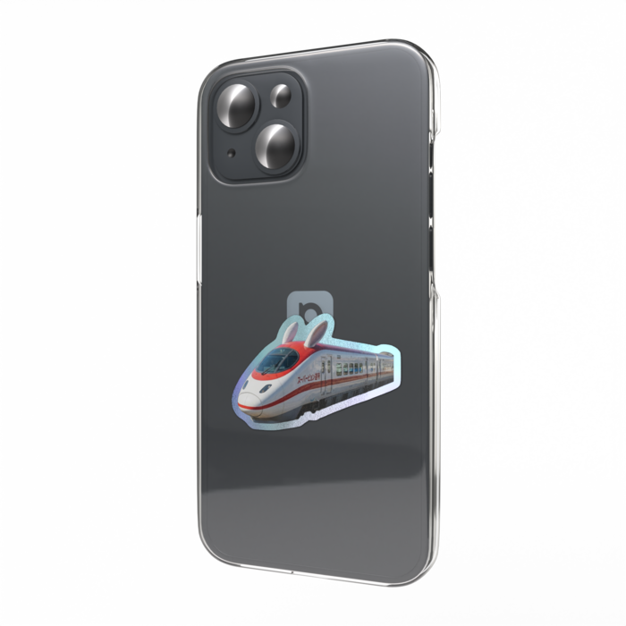 オーロラスマホステッカー - 縦