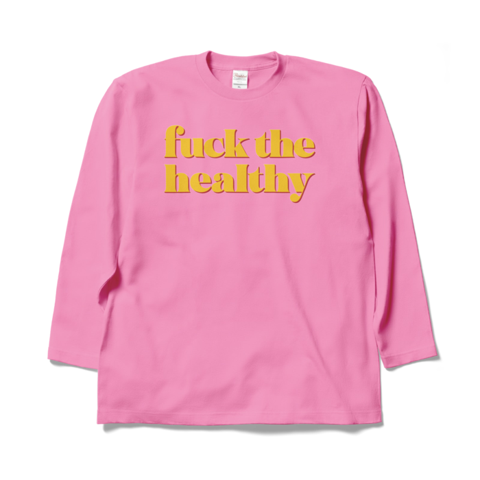 ロングスリーブTシャツ - XL - ピンク