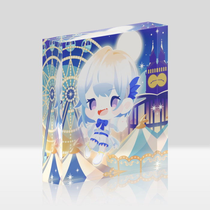 アクリルブロック(クリア) - 100x100mm