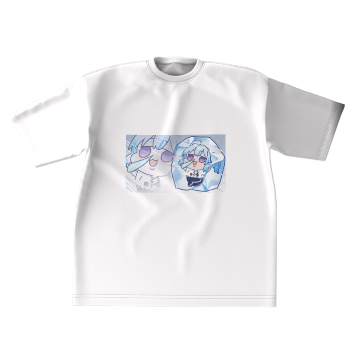 ビッグシルエットTシャツ - XL -【白】