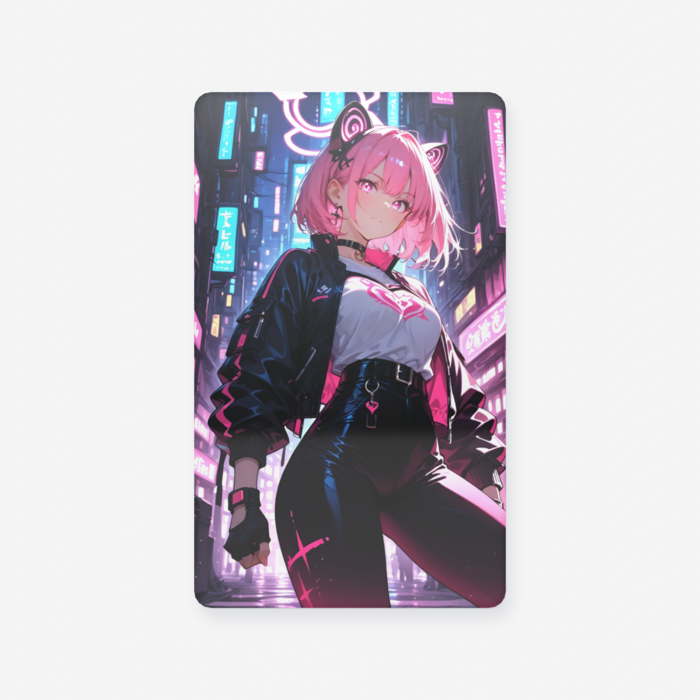 クリアカード - 名刺（55 × 91mm）