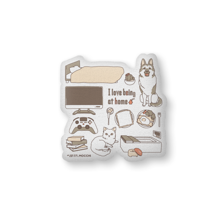 ふかふかクッション - 大(H61×W86cm) - 片面