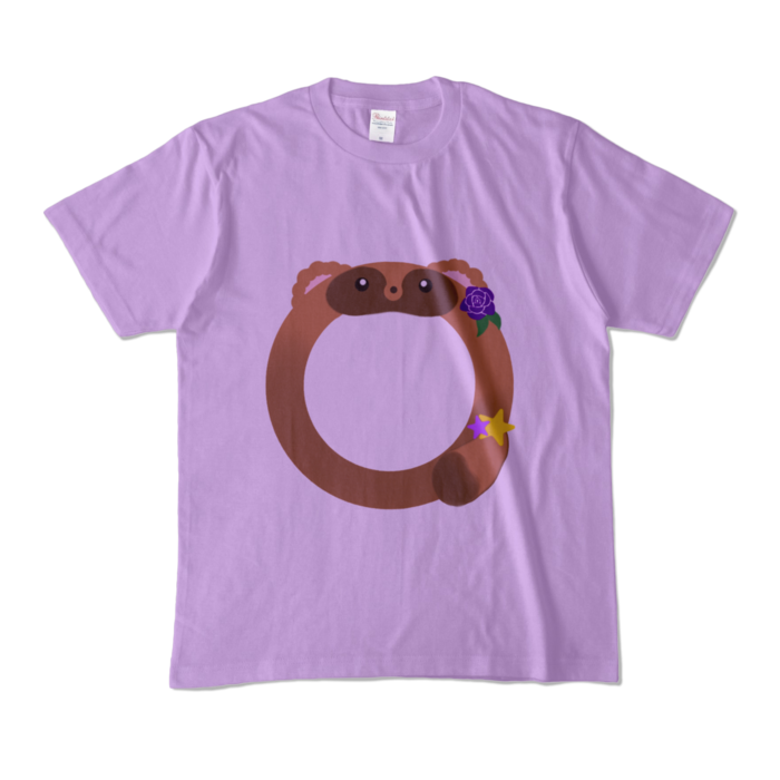 カラーTシャツ - M - ライトパープル (淡色)