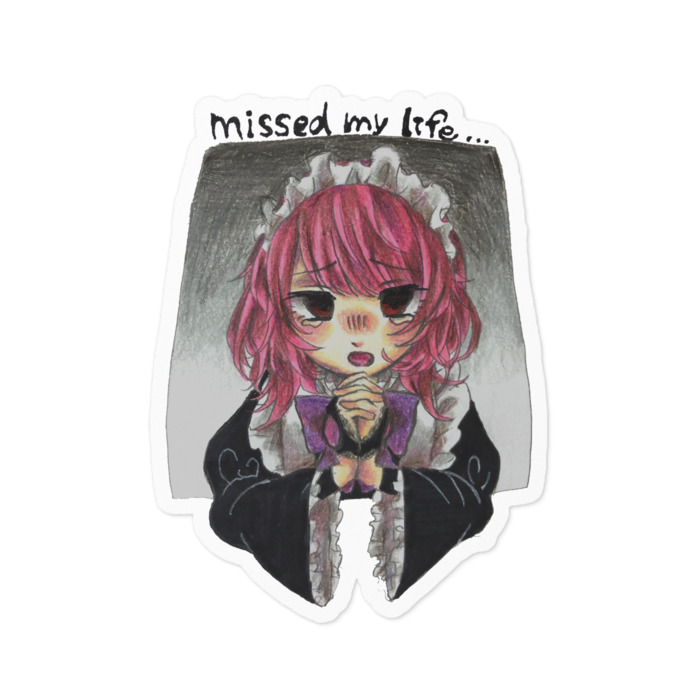 ステッカー - 100 x 100 (mm)