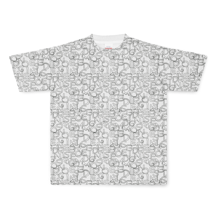 フルグラフィックTシャツ - L - 両面印刷