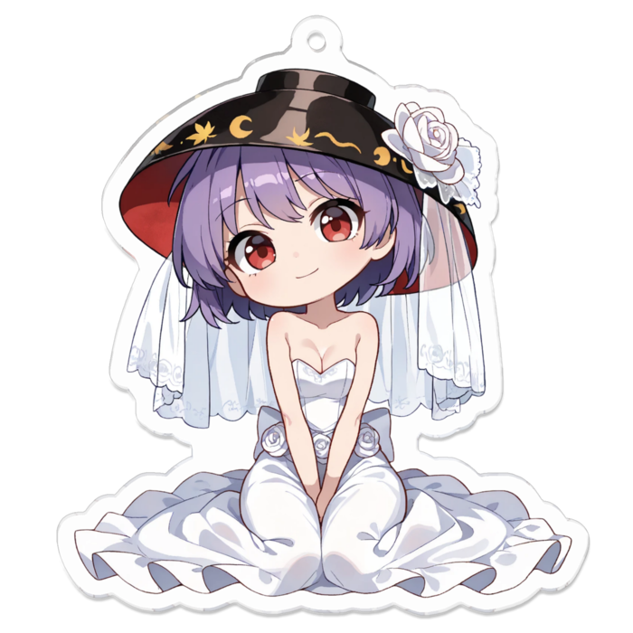 アクリルキーホルダー - 70 x 70 (mm)(キャラのみ)