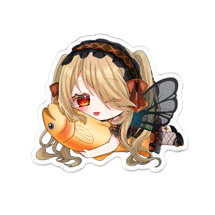 アクリルバッジ - 70 x 70 (mm)