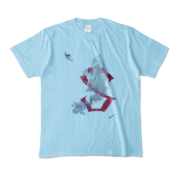 カラーTシャツ - M - ライトブルー (淡色)