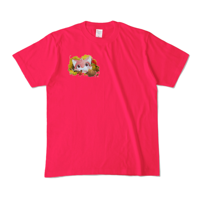 カラーTシャツ - M - ホットピンク (濃色)(2)