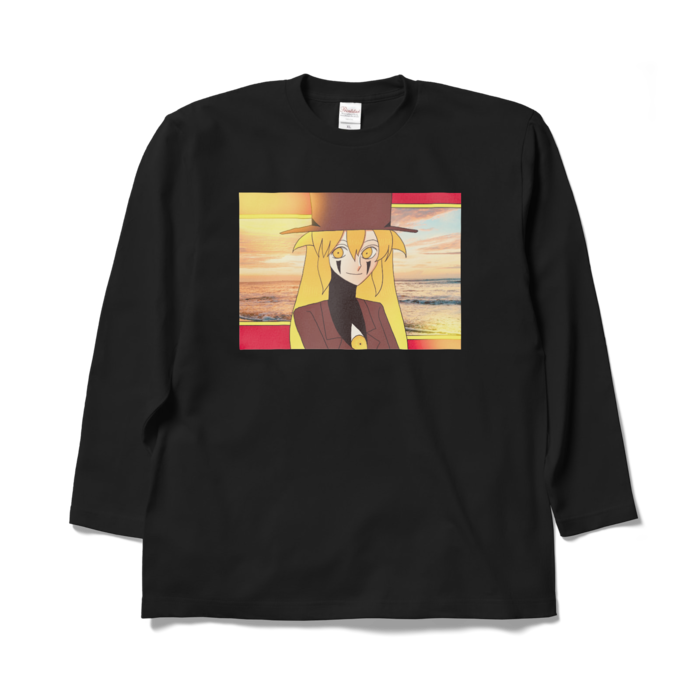 ロングスリーブTシャツ - XL - ブラック