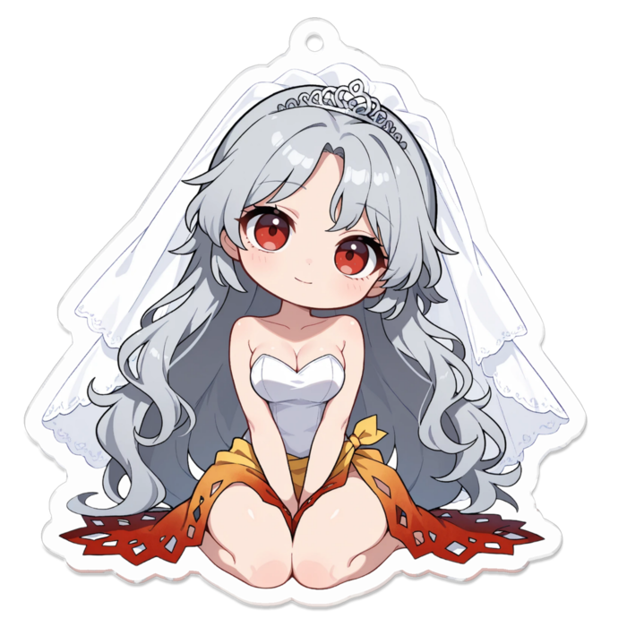 アクリルキーホルダー - 70 x 70 (mm)(キャラのみ)