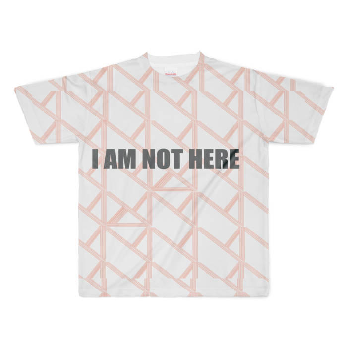 フルグラフィックTシャツ - XL - 正面印刷のみ