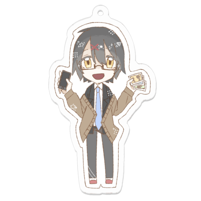 アクリルキーホルダー - 70 x 70 (mm)