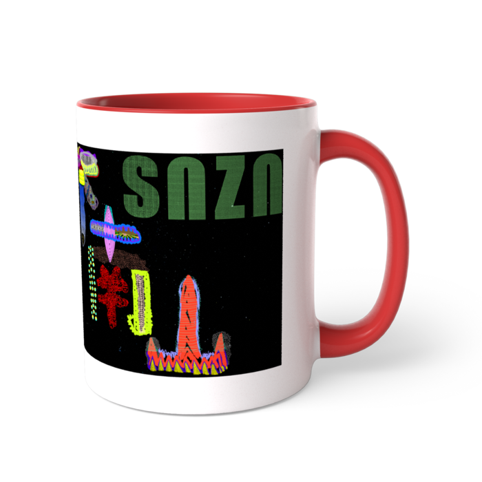 ツートンカラーマグカップ - 直径 8.2cm / 高さ 9.5cm