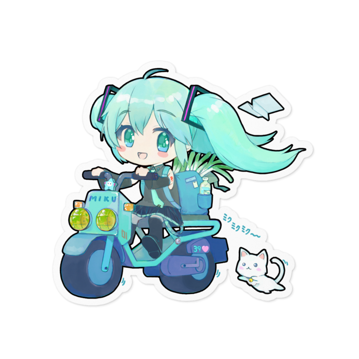 ステッカー - 100 x 100 (mm)