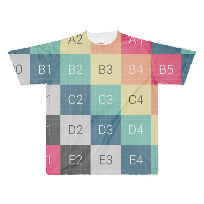 フルグラフィックTシャツ - XL - 両面印刷