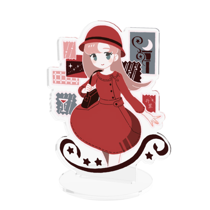 アクリルフィギュア - 100x100mm