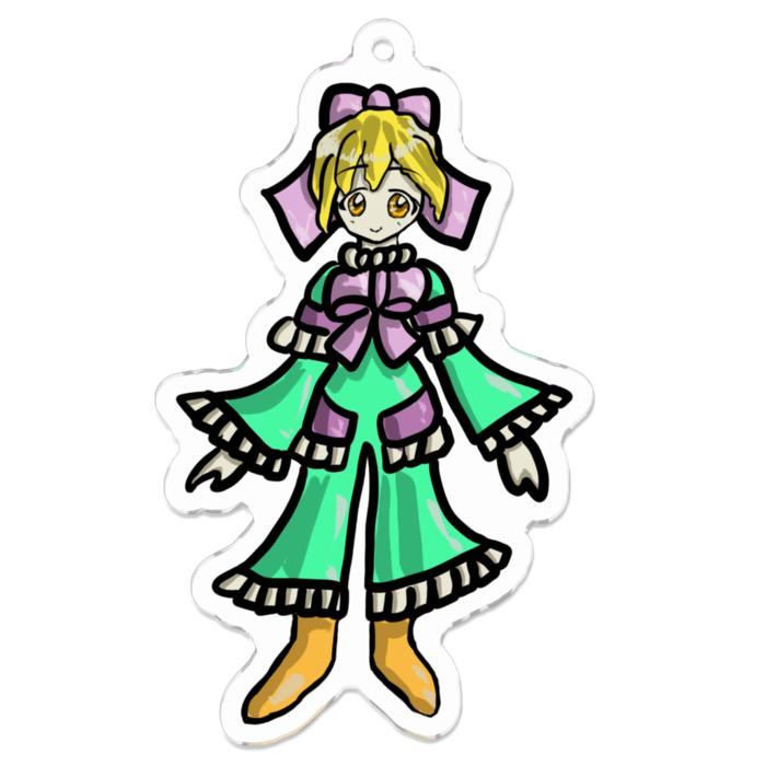 アクリルキーホルダー - 70 x 70 (mm)